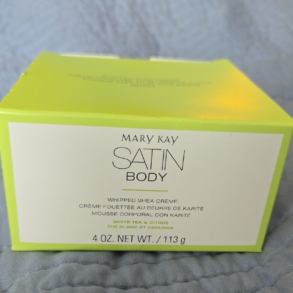 Mary Kay Satin Body Whipped Shea Crème - Green‎